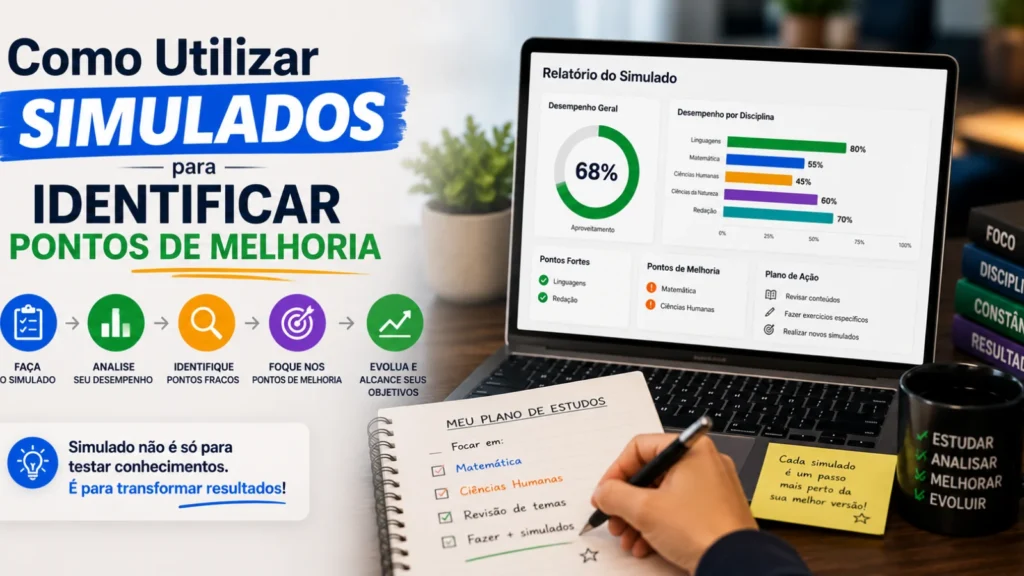 Simulados para Identificar Pontos de Melhoria